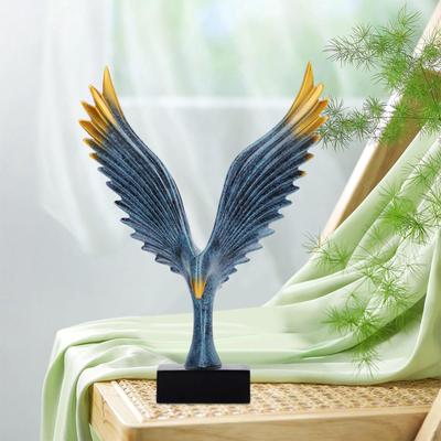 Adelaarbeeld Verzamelbaar Feng Shui Ornament Tafeldecoratie Handgemaakt Boekenplank Bureau
