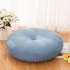 40-70cm Kulatý Polštář Lněná Bavlna Podsedák Silný Pratelný Polštář Meditační Podložka Moderní Polštář na Pohovku Tatami Židle Zádový Polštář