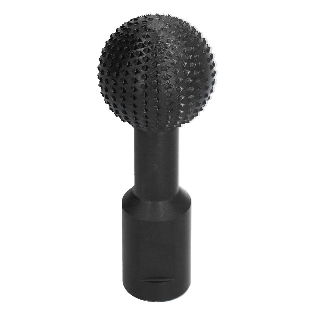 Sphere Rotary Burr Carbon Steel Woodworking Attachment for Polishing Engraving 58?11in