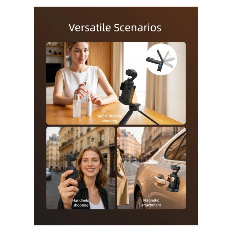 Magnetic Mount Stand Expansion Adapter Universal Compatibility For Pocket 3 Camera Stabilizer Mounts