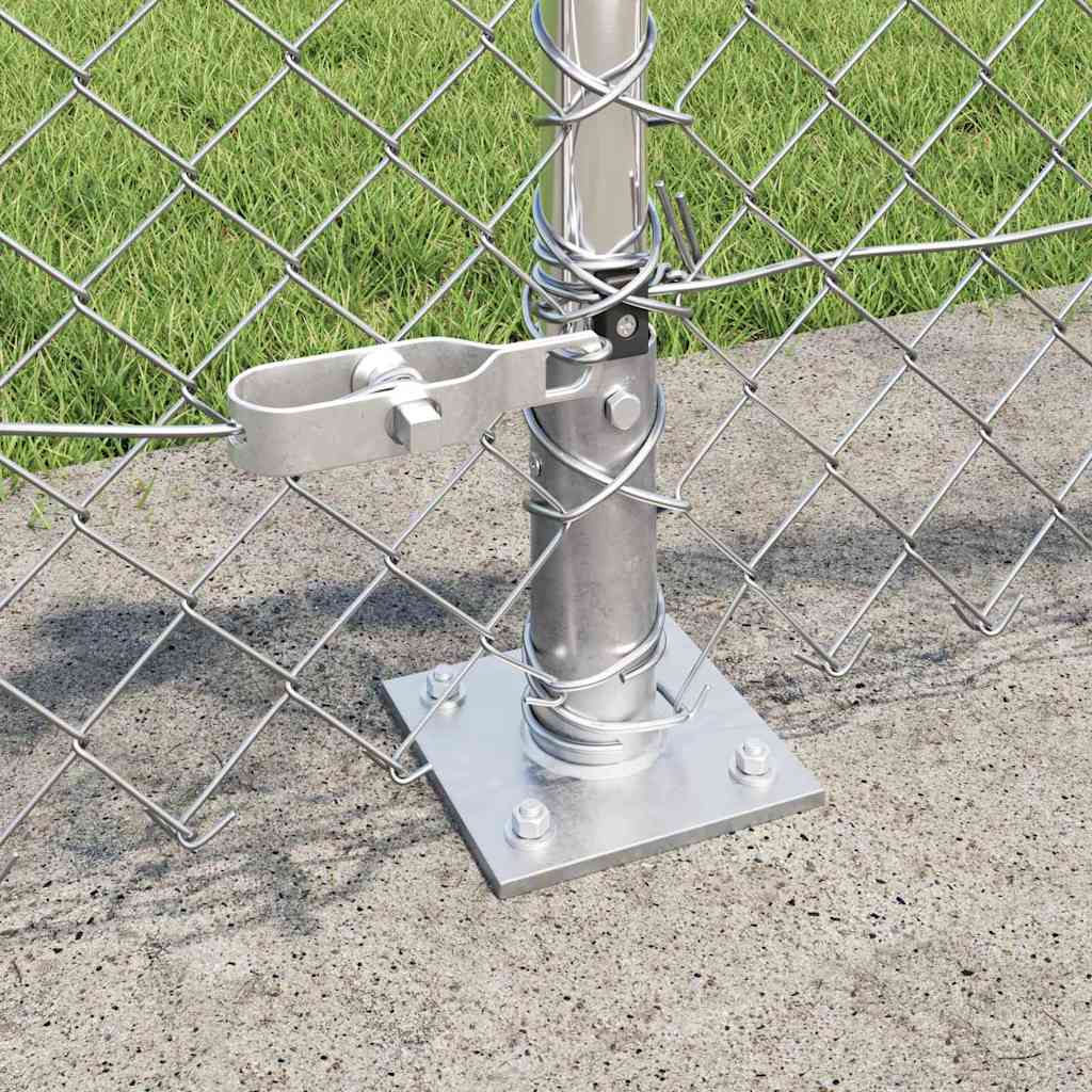Welded Wire Fence with Concrete Foundation 25 x 0.4 m (W x H)