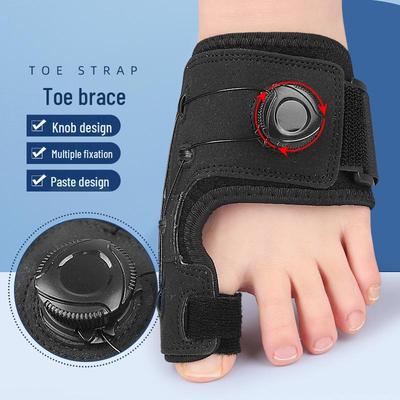 Hallux Valgus Support Sleeve with Adjustable Strap & Breathable Toe Separator