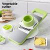 Multifunctional Grater Kitchen Vegetable Cutter Radish Shavings Home Peeler Plastic Steel Wire Slicing Machine Non-slip Fine Shreds