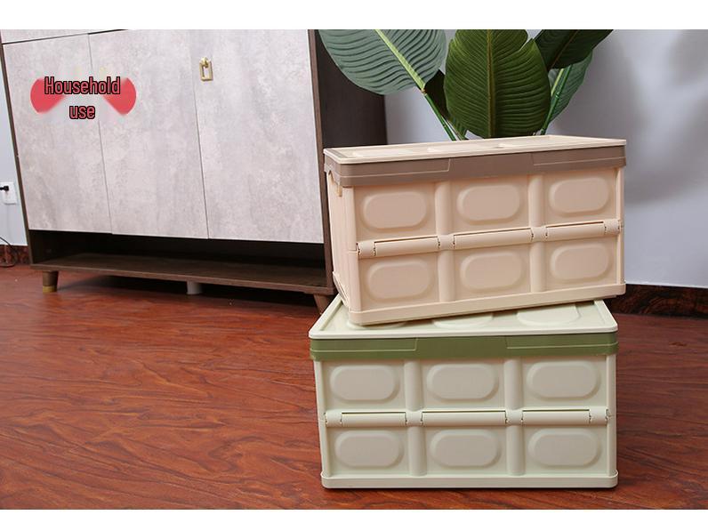 Multifunctional Folding Storage Box: Compact Camping Wardrobe & Household Organizer