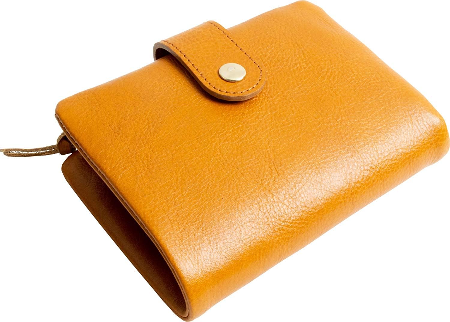 

RafiCaro Bifold Soft and Genuine Italian Small Mini Card Coin Button Brown Women s Wallet, Leather, Wallet, Wallet, Slots, Purse, Closure,