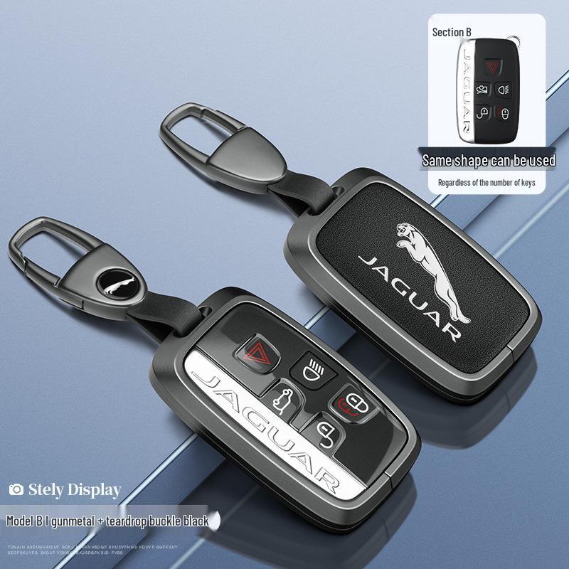 Jaguar Key Cover: Fits XFL, XEL, E-Pace, F-Pace, F-Type, I-Pace, XJ, XE - Women's Protective Car Shell