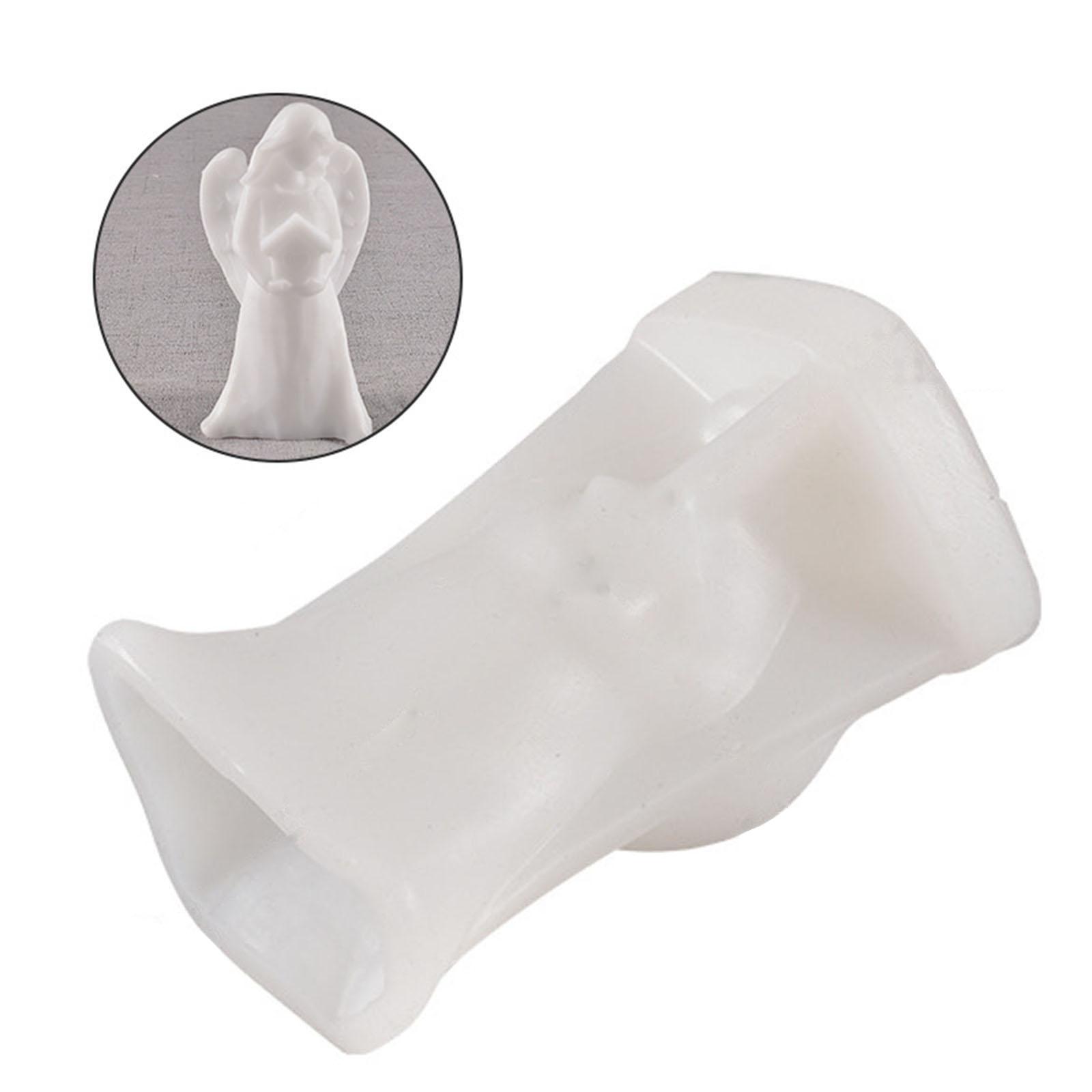 Angel Silicone Candle Mold Carving Art Aromatherapy Plaster Home Decoration Mold 1