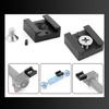 Cold Shoe Mount Hot Shoe with 1/4 Thread Aluminum Adapter Bracket for Camera Cage Flash Shoe Mount Accessories