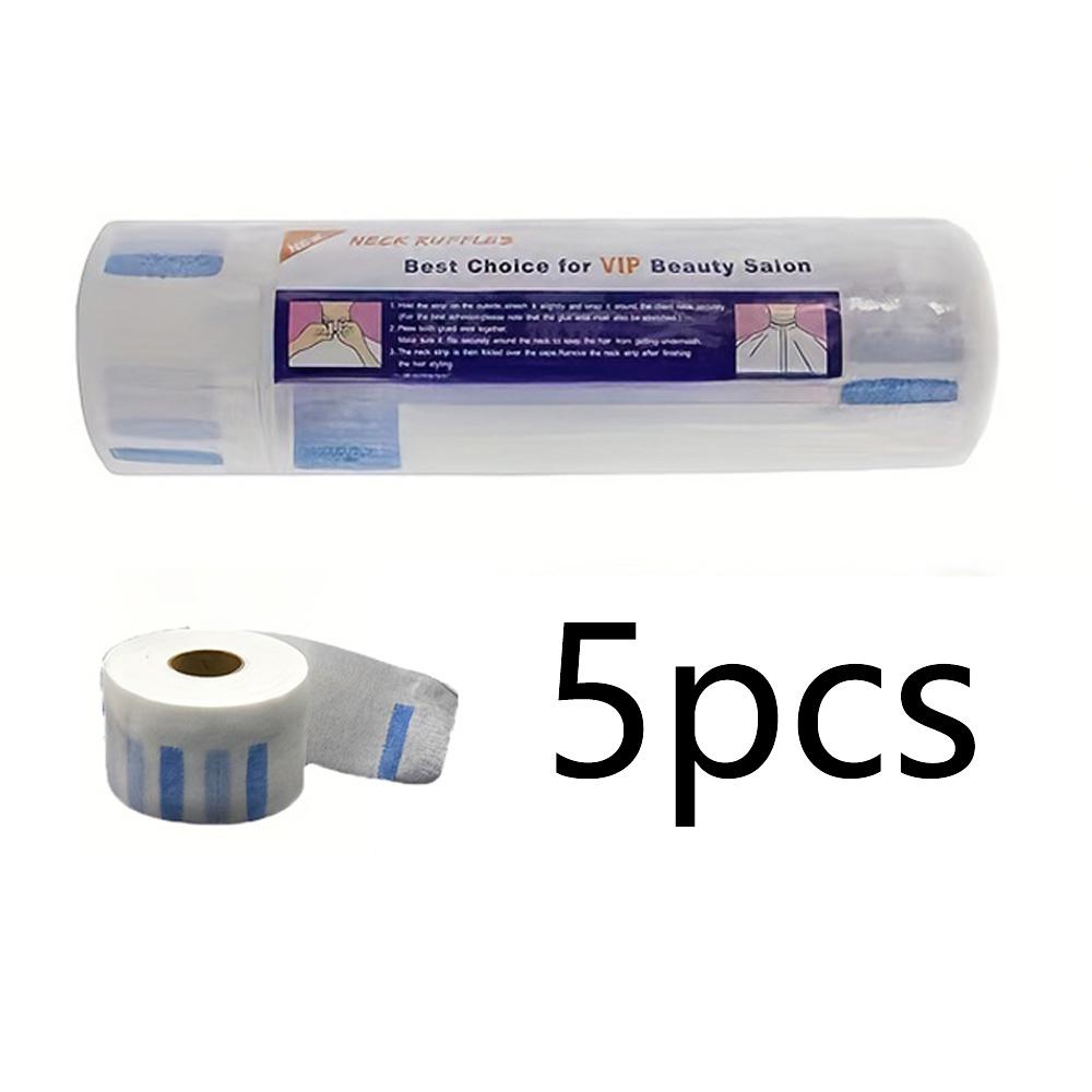 Disposable Neck Strips Hair Cutting Accessories Elastic Neck Paper Adjustable Barber Hairdressing Tools