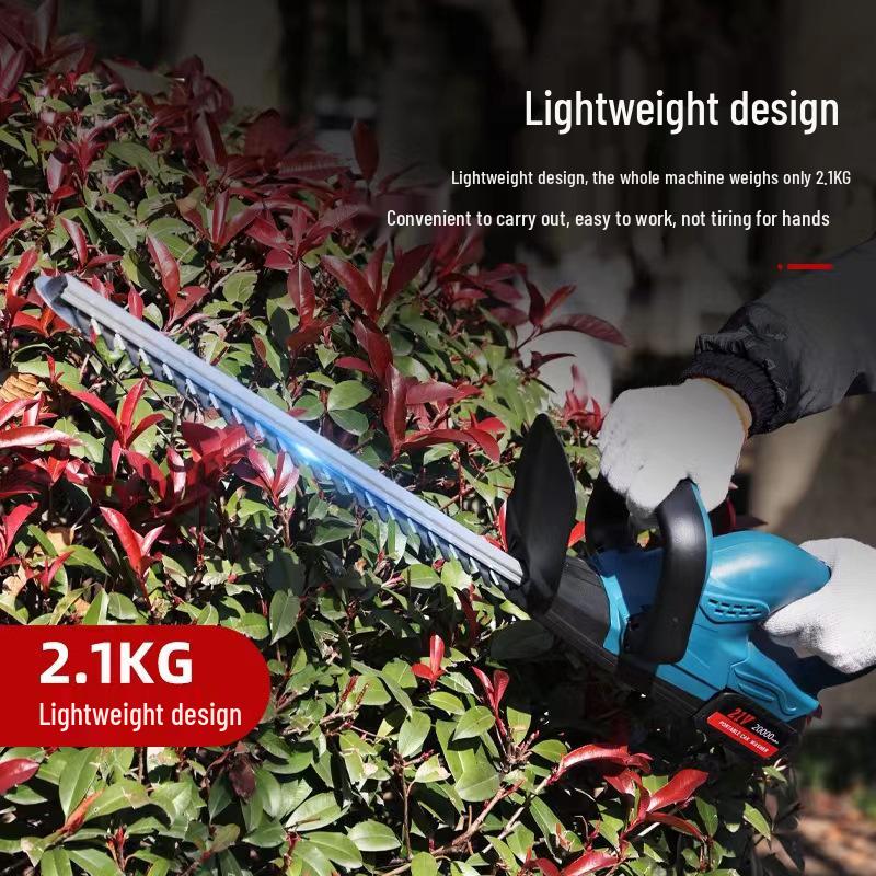 Brushless Portable Lithium Battery Hedge Trimmer and Pruning Shears for Landscaping and Gardening