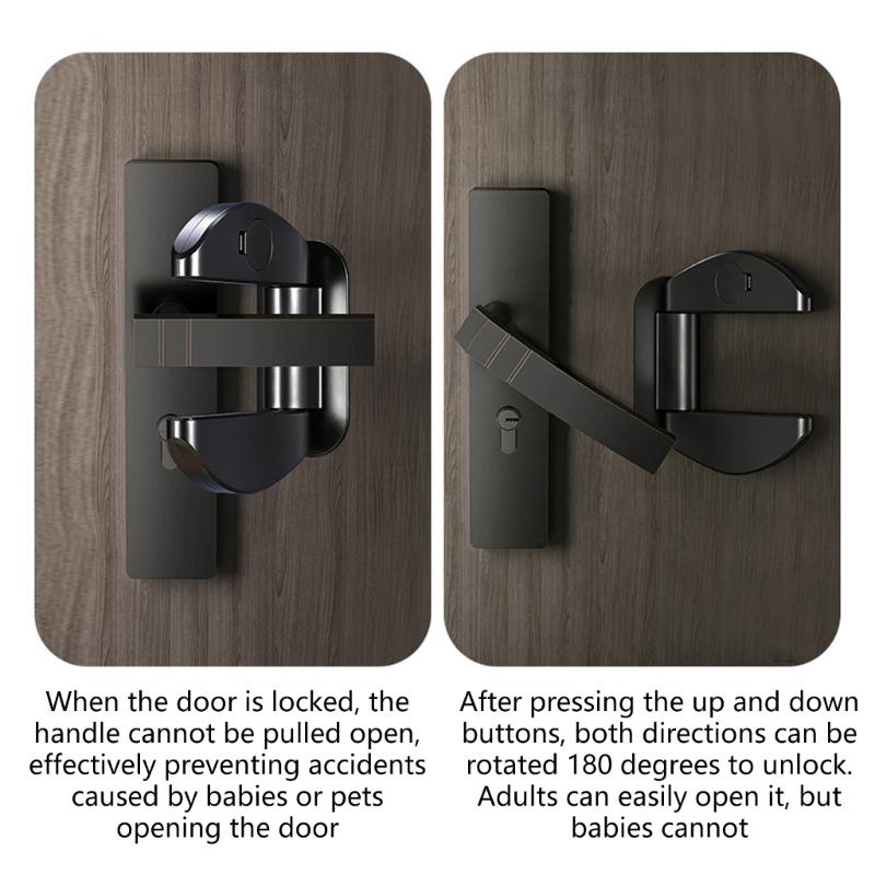 Baby Proof Cabinet Latches Cabinet Drawer Door Fridge Blockers Lock Child Proof Cabinet Lock for Kitchen