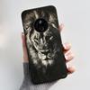 Phone Case For Nokia 125 HMD 110 4G 2024 Casing Luxury Cute Love Rabbit Funny Cartoon Black Matte Soft Silicone Shockproof Cover