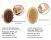 Wooden Boar Bristle Bath Brush with Long Handle for Scrubbing and Massage