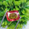 Certified Natural Orange Padparadscha Sapphire 9 Ct Cushion Cut Gemstone