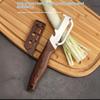 Multifunctional Vegetable Peeler With Sharp Stainless Steel Blade Wood Grain Handle For Kitchen Fruit Potato Peeling