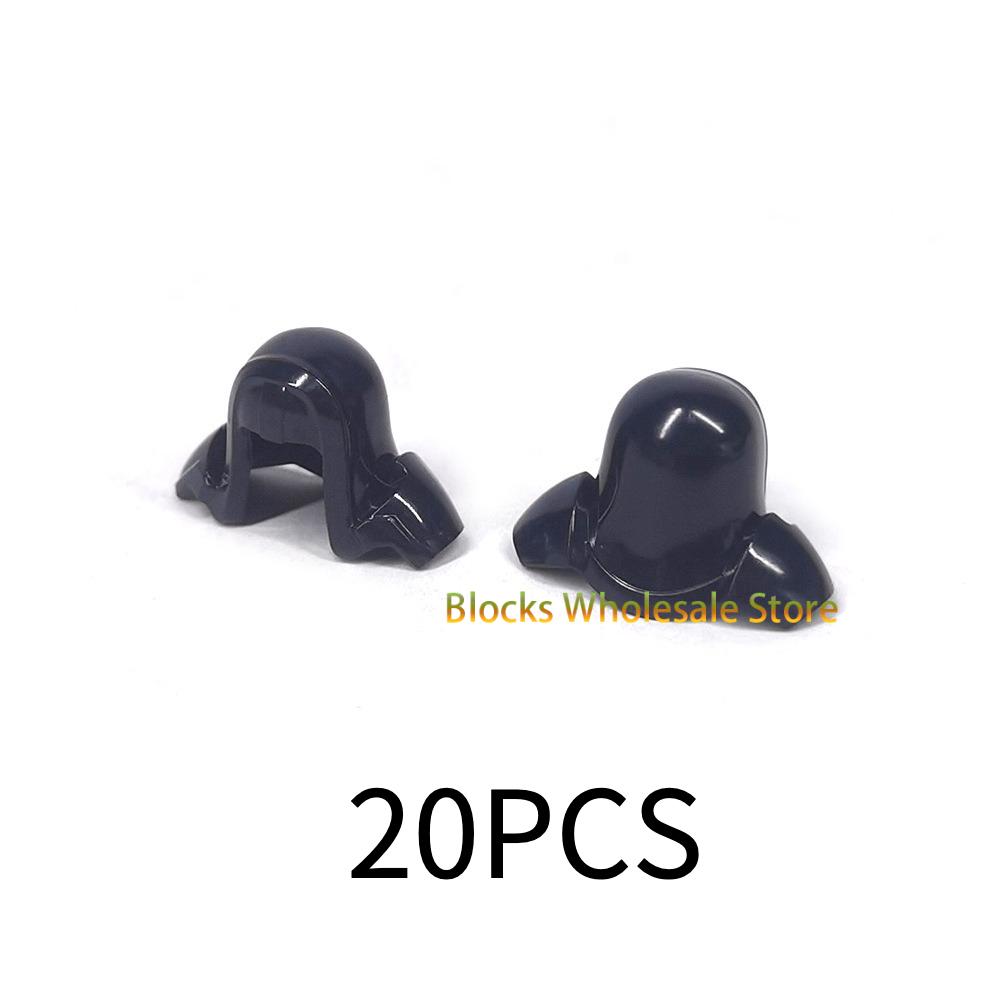 Medieval Military Castle Knight Building Blocks - King Figures with Helmet Armor and Weapon Accessories