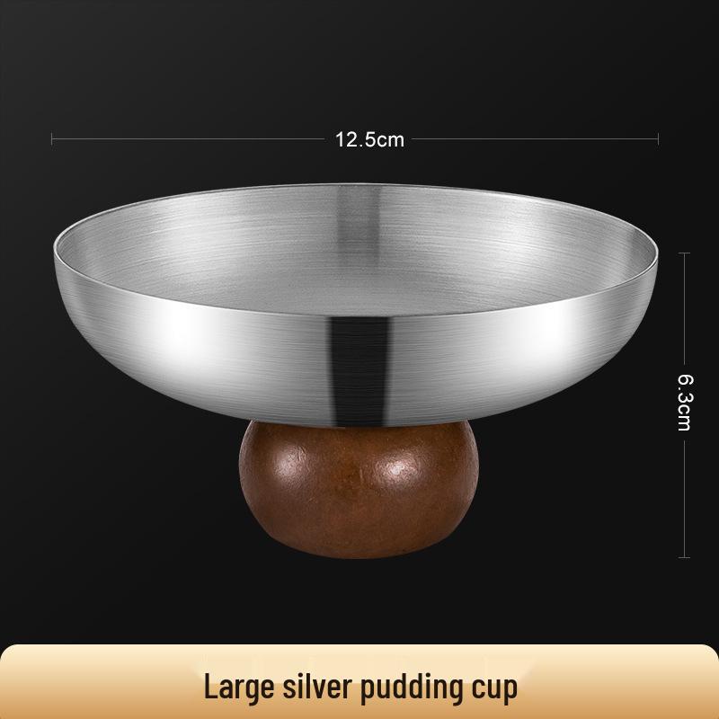Stainless Steel High-Footed Ice Cream and Dessert Cup