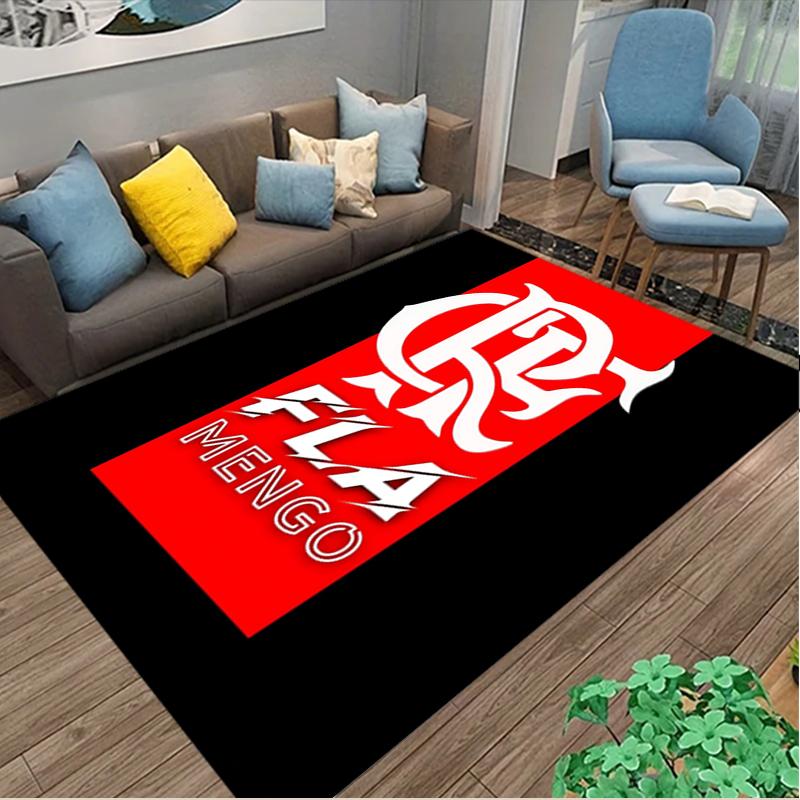 1pc Rangers FC Rug, Comfortable Printed Home Area Carpet, Cozy Office Chair Rug