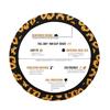 Universal Sunflower Steering Wheel Cover,Anti Slip and Sweat Fabric Car Sunflower Accessories