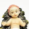 Resin Statue Decoration Religious Table Centerpiece Nativity Figurines Baby Jesus Figure for Cabinet