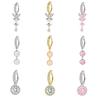 Fashion Exquisite Butterfly Belly Button Sexy Body Piercing Jewelry For Women Zircon Navel Barbell Fashion Belly Rings Gifts