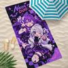 Game Yunyun Syndrome Towel Towel Beach Towel Oversized Quick Dry Towel Absorbent Soft Swim BeachTowels for Men Women
