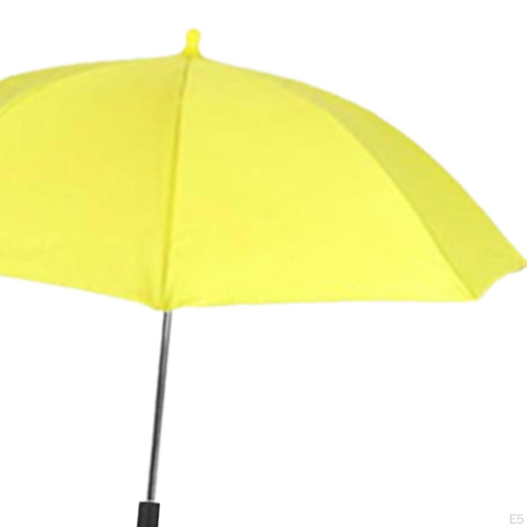 Stroller Umbrella Against Sun Beach Chair for Garden Outdoor Pool