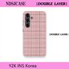 Luxury Clmj SWAG Camille Phone Case for Samsung Galaxy A56 S20 S23 S24 S25 S26 FE Plus Ultra Edge 4G 5G Double-layer Back Cover