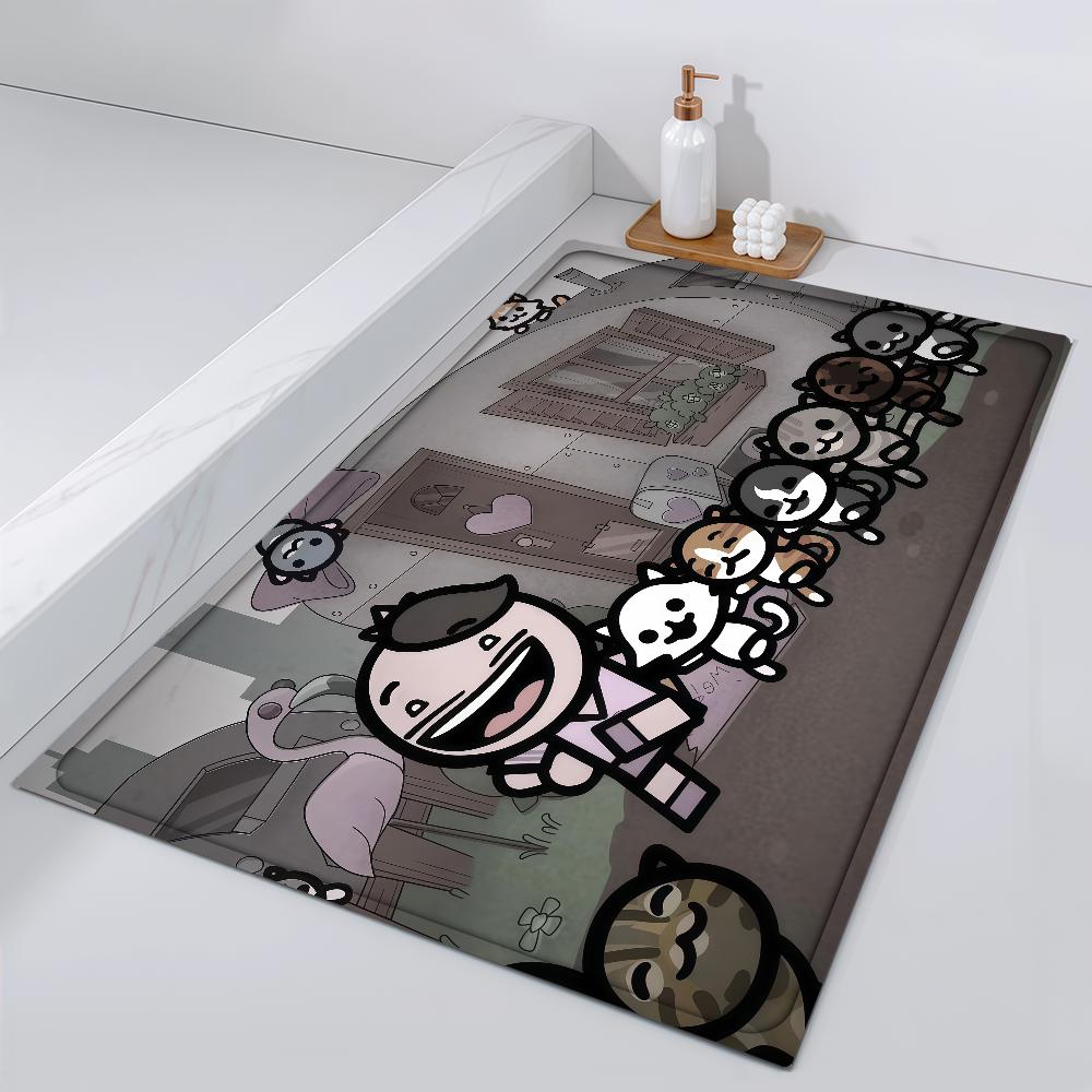

Door Role Mat Bedside Entrance Bath M-Mewgenics Floor Strategic Decoration Playing Corridor Door Mat Carpet Living Room Balcony 40cm x 60cm
