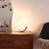 moon table lamp design sense simple table lamp bedroom crescent moon atmosphere touch table lamp creative C-shaped table lamp