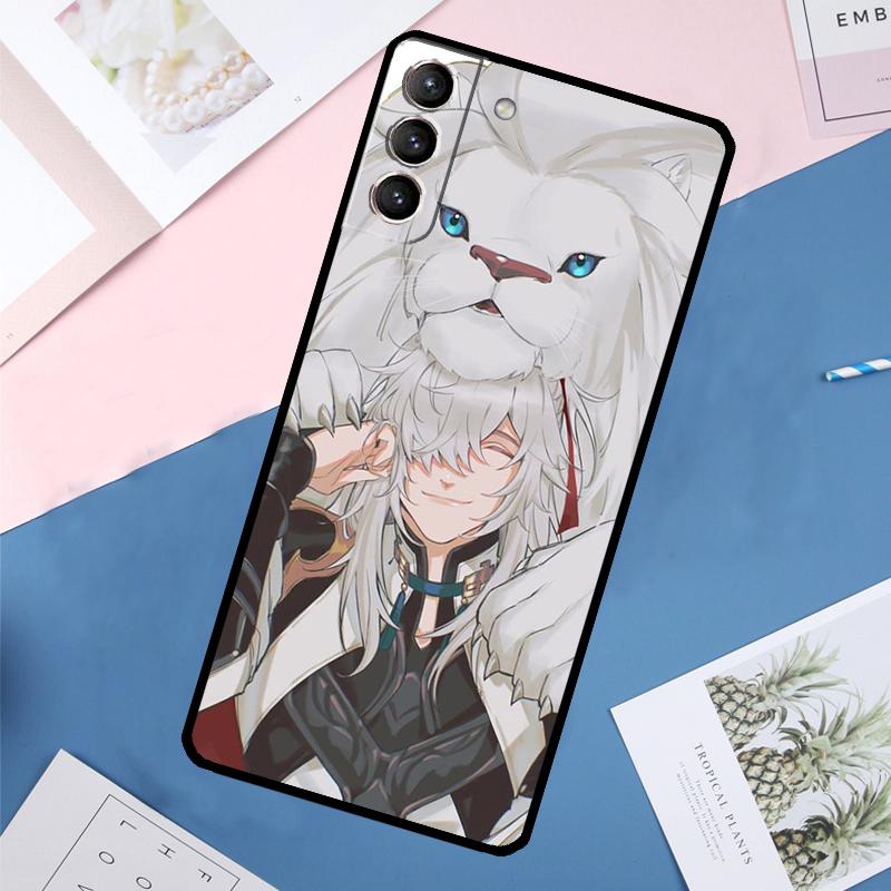 

Чехол Honkai Star Rail Jing Yuan для Samsung Galaxy S25 Ultra S21 S22 S23 S24 Ultra S9 S10 Plus S20 FE S25 FE Задняя крышка Galaxy S22