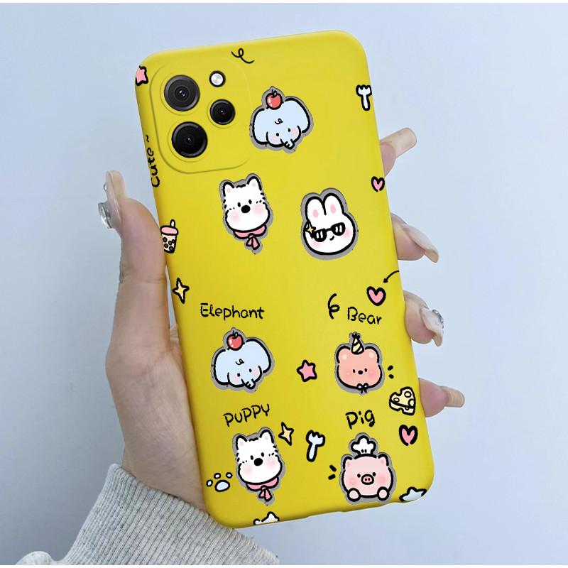 For Huawei Nova Y61 Case Soft Silicone TPU Cute Panda Phone Back Cover For Huawei Nova Y 61 62 Y61 Y62 Plus Case NovaY61 Fundas