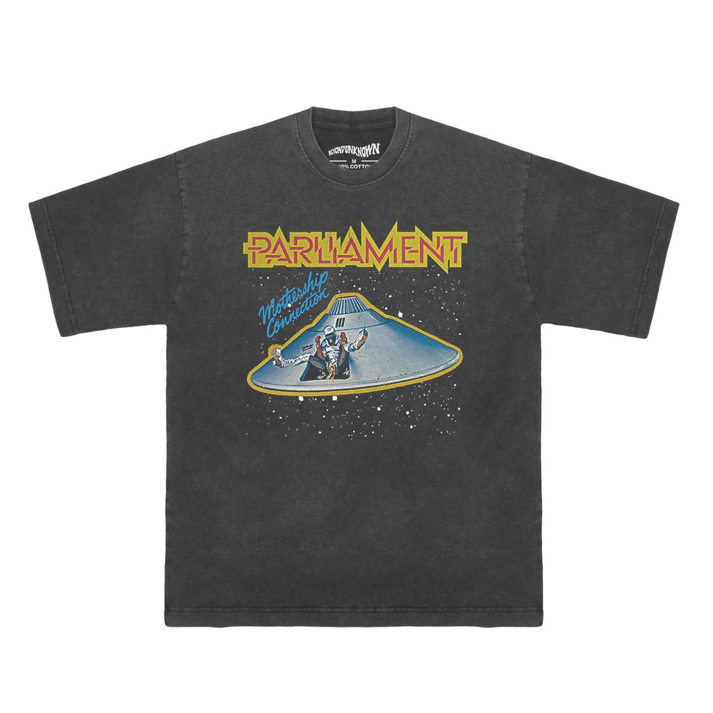 T-shirt Parliament Mothership Connection George Clinton Funkadelic Herbie Hancock Lavata Top da Uomo Abbigliamento Maglietta a Maniche Corte