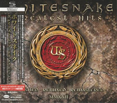 CD WHITESNAKE  Greatest Hits  Revisited Remixed R WPZR309289 RHINO 2022 Japan Obi Rock