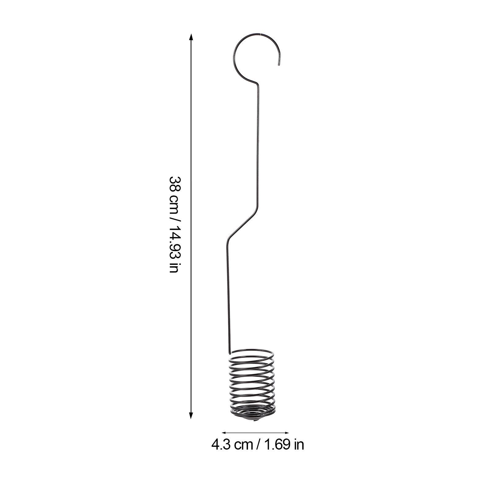 Air Holder Iron Hanging Hook For Tillandsia Display Planter Home Decor Garden Hanger Air Plant Hanger Iron Plant Hanging Hook