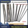300mm Spring Steel Compression Spring: 0.3-1.5mm Mechanical Shock Absorber