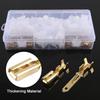 380Pcs Auto Wire Terminal Connector 2.8 Mm Connector Male Female Terminals Housing 2 3 4 6 for Boat Car Motorcycles Car Boat