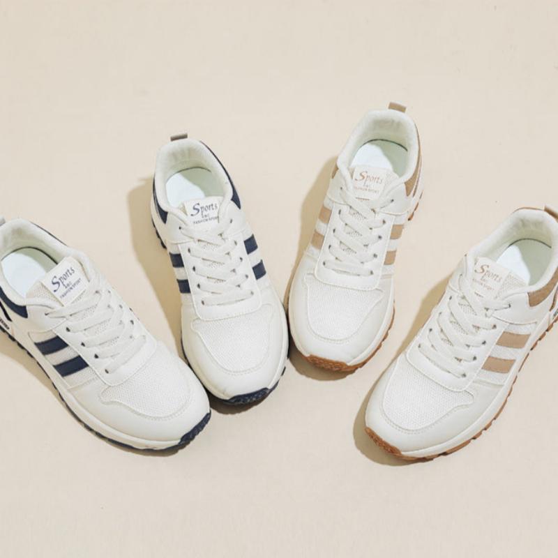 Sports Shoes Spring and Autumn Mesh Breathable Comfortable Light Soft Sole Casual Dad Shoes