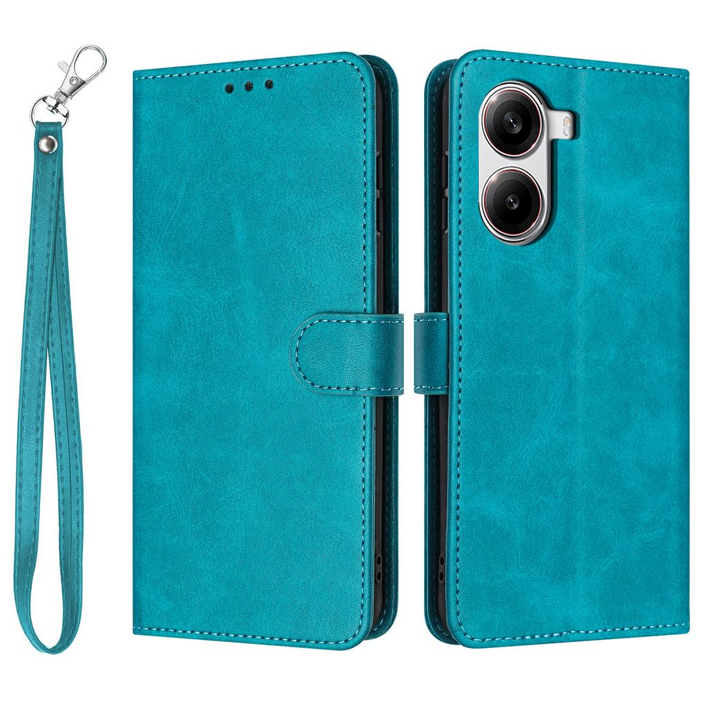 For Xiaomi Redmi Turbo 4 5G/Poco X7 Pro 5G Case Flip Stand PU Leather Wallet Phone Cover Calf Texture