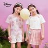 Disney Kurzarm-Baumwoll-T-Shirt für Mädchen