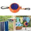 Portable Retractable Clothesline 10m Travel Clothes Line Heavy Duty Extendable Washing Line for Outdoor Camping Travel