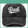 Dad Mom Embroidered Washable Baseball Cap With Sun Protection For Casual Wear 2025 Summer