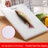 Jiajiu schimmelresistente rechteckige Kunststoff-Schneidebrett