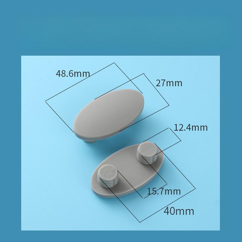 1 Stk. WC-Deckel-Dämpfer Brandneu WC-Sitz-Dämpfer Gummipads Puffer Pack Weiß Anschlagpuffer Universaltyp Stoßdämpfer