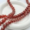 Natural A-Grade Irregular Red Agate Lantern Beads for DIY Bracelets, Necklaces, and Jewelry Accessories.