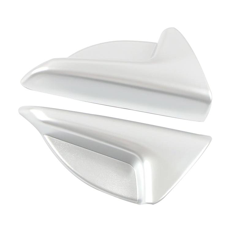 

Автомобильные аксессуары для Toyota Highlander Kluger XU70 2020 2024 2024 2024 ABS Задний ряд сидений Откидывающиеся ручки Накладки Наклейки серебряный