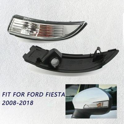 2X Rear View Mirror Turn Signal Lamp New Housing Cover For Ford Fiesta 2008-2018