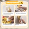 Cartoon Mini Heat Sealer for Kitchen Portable Bag Sealer with Strong Magnet Reusable Space-Saving Cute Kitchen Gadget for Chips Coffee Snacks