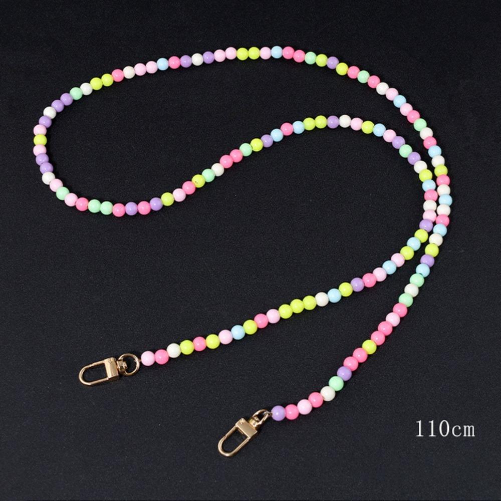 Модный ремешок для кошелька 110 см/120 см, жемчужный, для DIY, сменный ремешок для сумки, цепочка с бусинами, для сумки через плечо