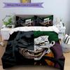 3pcs Batman Joker Bedding Set, Soft Polyester Duvet Cover and Pillowcases Machine Washable Seasons all suitable & Guest Room Decor311